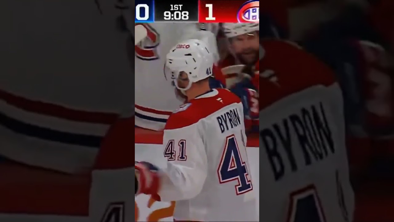 Paul Byron nous donne des airs de sa belle époque!👏🏒
