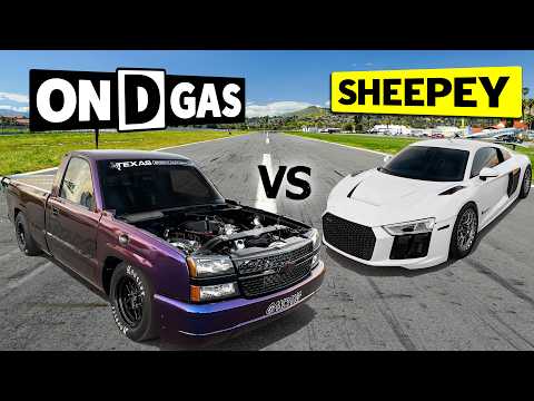 Texas Speed vs. Sheepy Audi R8: High-Speed Showdown