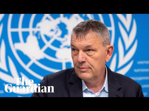 Unrwa chief Philippe Lazzarini gives latest on the humanitarian situation in Gaza – watch live