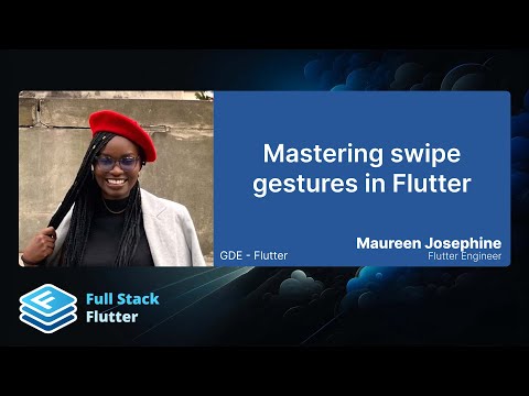 Maureen Josephine: Mastering swipe gestures in Flutter ☝️