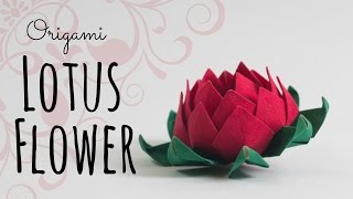 אוריגמי, פרח לוטוס