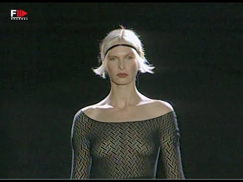 EMILIO CAVALLINI Spring 2002 Milan - Fashion Channel