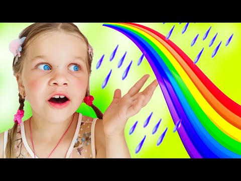 Learning colors with rainbow balloons