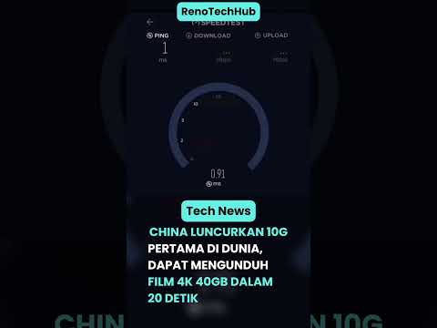 China kembali melakukan gebrakan di dunia teknologi dengan meluncurkan jaringan 10G pertama di dunia