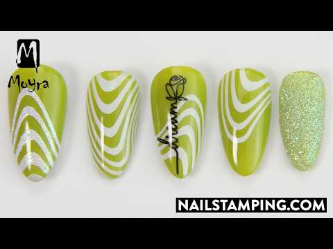 Wonderful nails with harmonious colours (nailstamping.com)