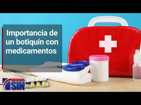 Importancia de un botiquín con medicamentos