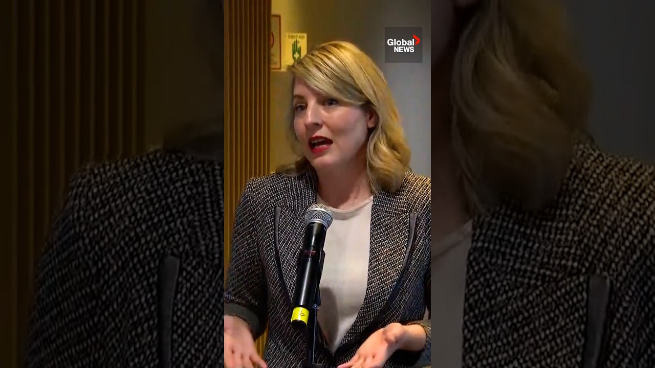 "Absolutely not": Minister Joly denies US accusations of foreign interference