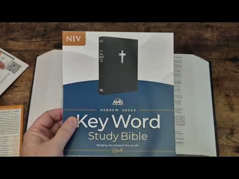 NIV Hebrew Greek Keyword Study Bible - First Look