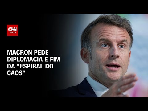 ​Macron pede fim do conflito entre Irã e Israel | CNN 360°
