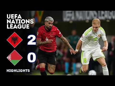 <strong>Albania</strong> - Belarus | 2-0 | Highlights | UEFA Nations League 2026-27 | <strong>albania</strong> belarus