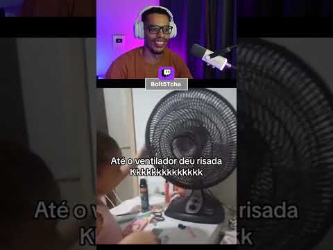 Até o ventilador deu risada #shorts