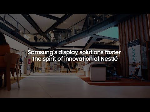 Display Solutions: Case Study - The SHiFT Nestlé Building | Samsung