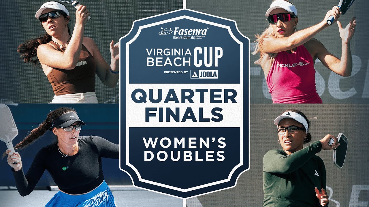 Johnson/Rohrabacher v Jones/Tuionetoa at the Fasenra Virginia Beach Cup presented by Joola