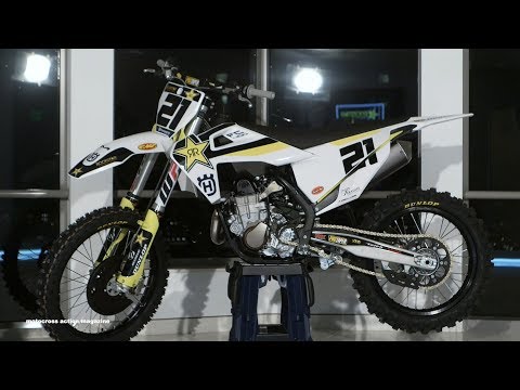 First Look 2018 Husqvarna Rockstar Edition FC450 - Motocross Action Magazine