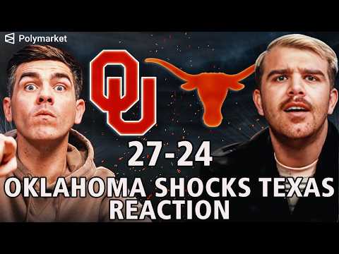 Oklahoma SHOCKS Texas REACTION | Should Arch Manning Get BENCHED?
