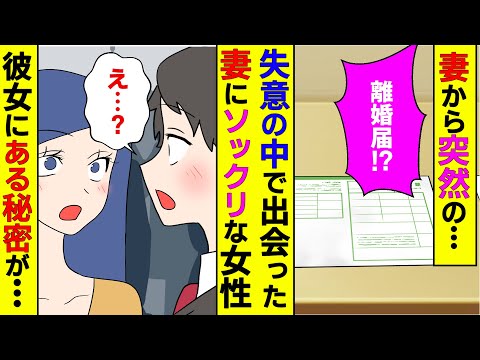 【漫画】妻に浮気され仕事もクビになった俺、電車で妻と似た雰囲気の女性と出会ったが彼女には秘密があり・・・【市販薬OD】【マンガ動画】