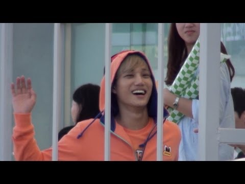 130903 아육대 EXO 엑소 KAI 카이 '훗'