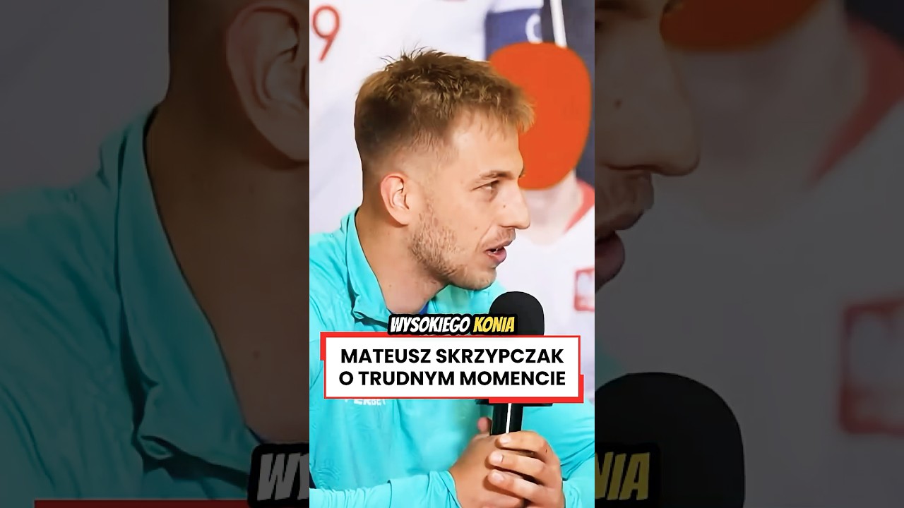 Skrzypczak szczerze o trudnym momencie #shorts