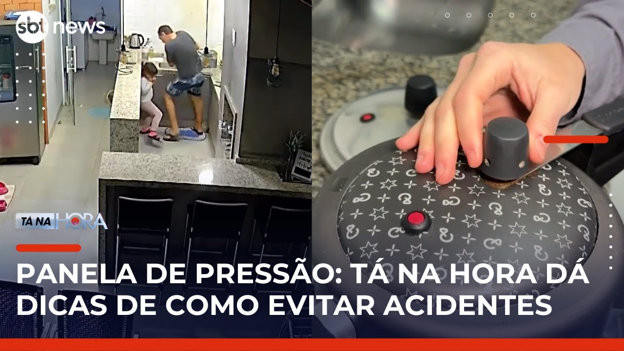 Panela de pressão explode no PR e fere homem veja cuidados para se tomar na cozinha | TanaHora