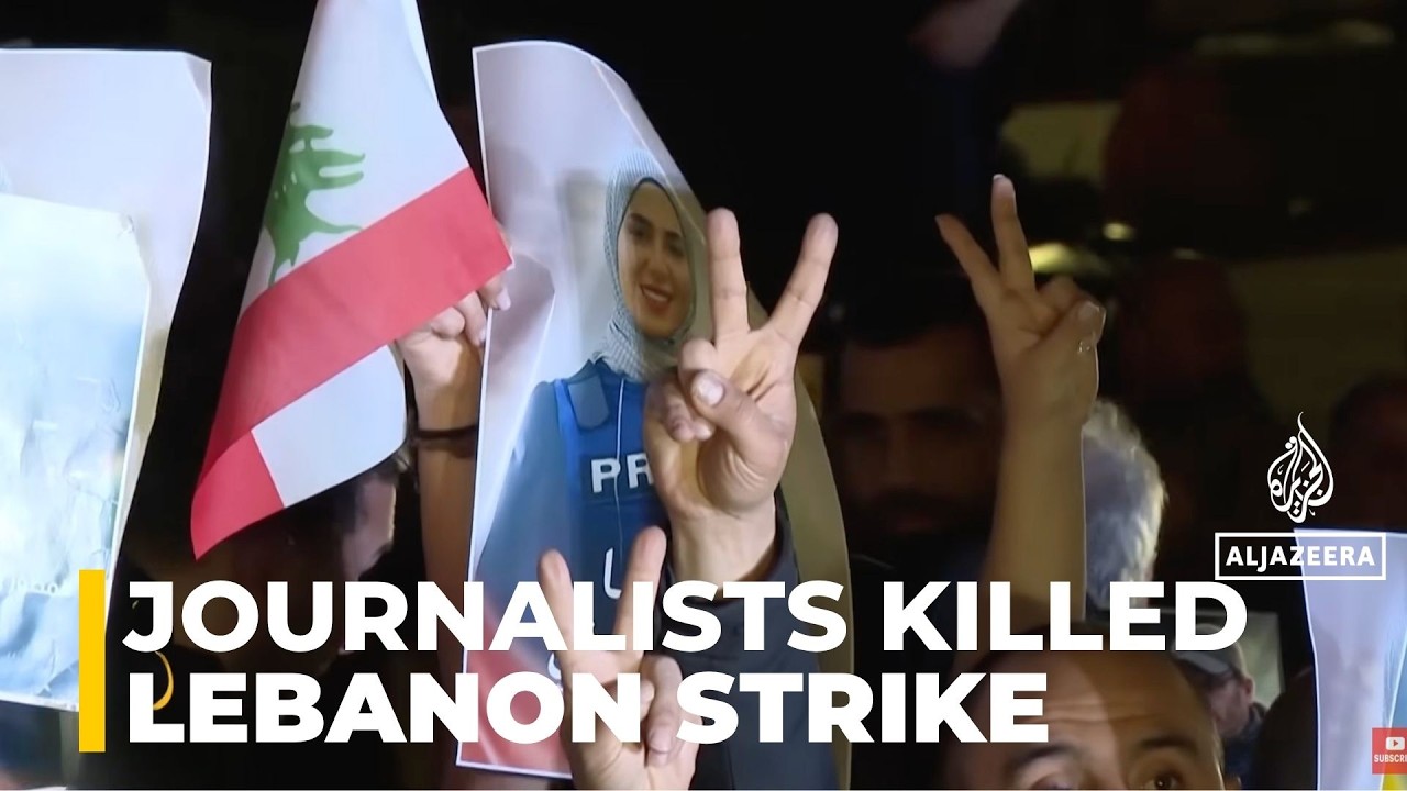 Journalists Killed in Lebanon Strike | “Double-Tap” Attack Sparks Outrage