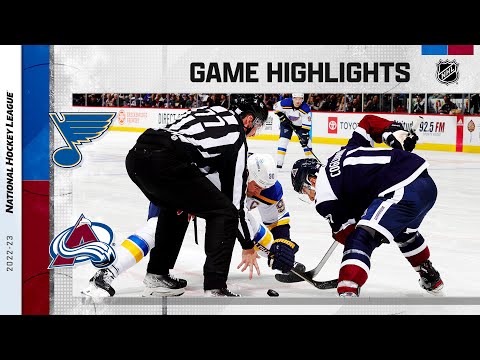 Blue @ Avalanche 11/14 | NHL Highlights 2022
