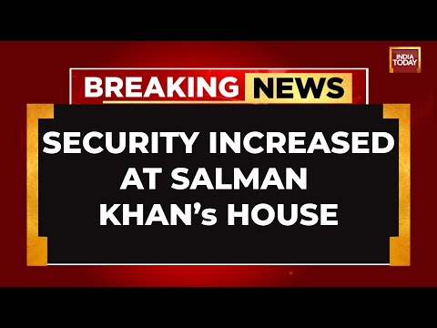 BREAKING NEWS: Salman Khan's House Turns Into A Fortress After Baba Siddique Killing