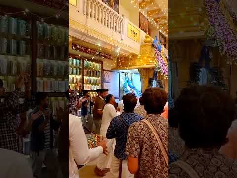 Iskcon Temple Gupt Vrindavan Dham#bhajan #shiyam #1million #krishna #dance #subscribe