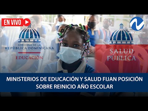 EN VIVO: Ministerios de Educación y Salud fijan posición sobre reinicio año escolar