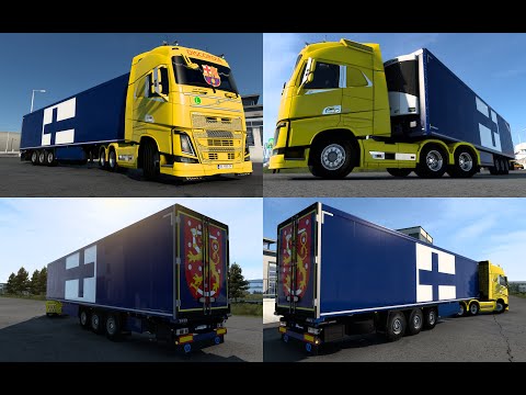 SKIN SCS TRAILER KRONE COOL LINER FINLAND 1.0 1.40 1.46