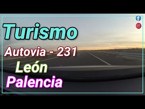 Ruta Completada Autovia A231, León- Palencia