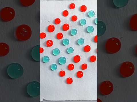 Nghệ thuật pha trộn màu sắc ASMR | Màu sắc thư giãn và mê hoặc #shorts #satisfying