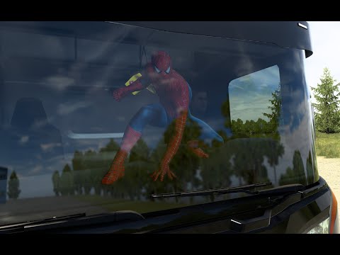 STICKER GLASS SPIDER-MAN 1.0 1.45