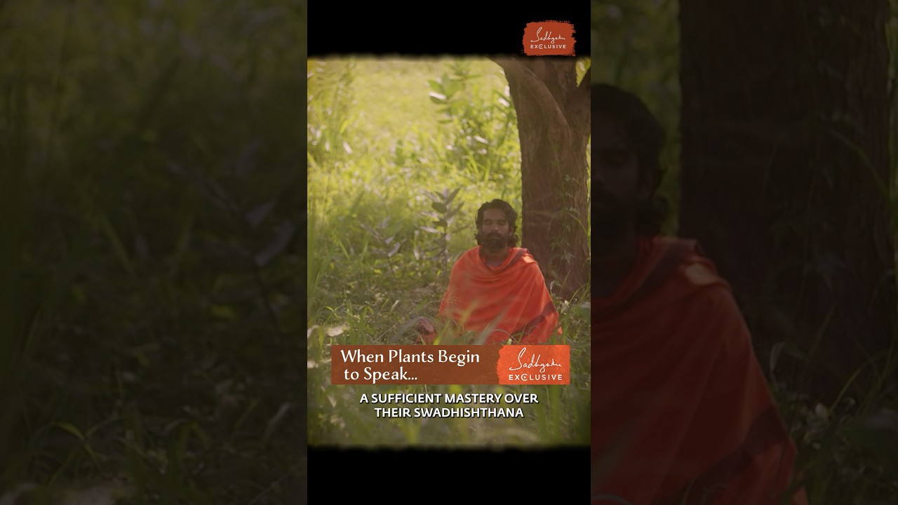 When Plants Begin to Speak…| Sadhguru