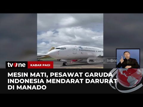 Pesawat Garuda Indonesia Mendarat Darurat Di Bandara Manado Penumpang