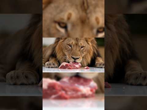 ASMR Video..😱😱 #lion #cat #dog #asmr #asmrsounds #veo3