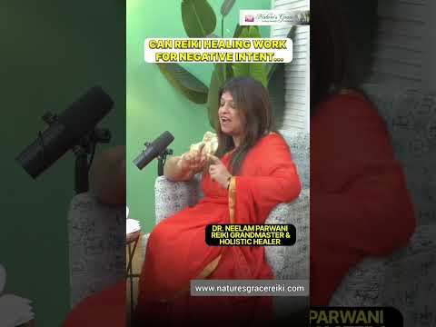 Can Reiki healing work for negative things ? #reikihealing #reiki #intention #positivity #healing