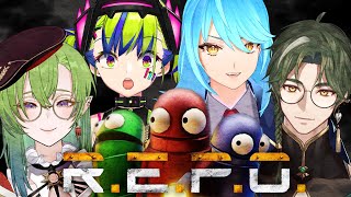 【 R.E.P.O. 】なんか集めるゲームだと思う！千堂じゅん視点【 JP&EN/はいぴんぐモナカ/Deadman Apollo/Ken E