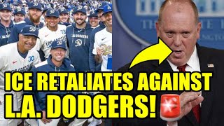 🚨Trump’s ICE Just FIRED BACK At The Los Angeles DODGERS
