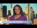 France officially reopens Notre Dame cathedral towers  - 02:31 min - News - Video