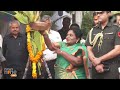 Telangana Governor Tamilisai Soundararajan celebrates ‘Bhogi’ at Raj Bhavan in Hyderabad | News9  - 02:23 min - News - Video