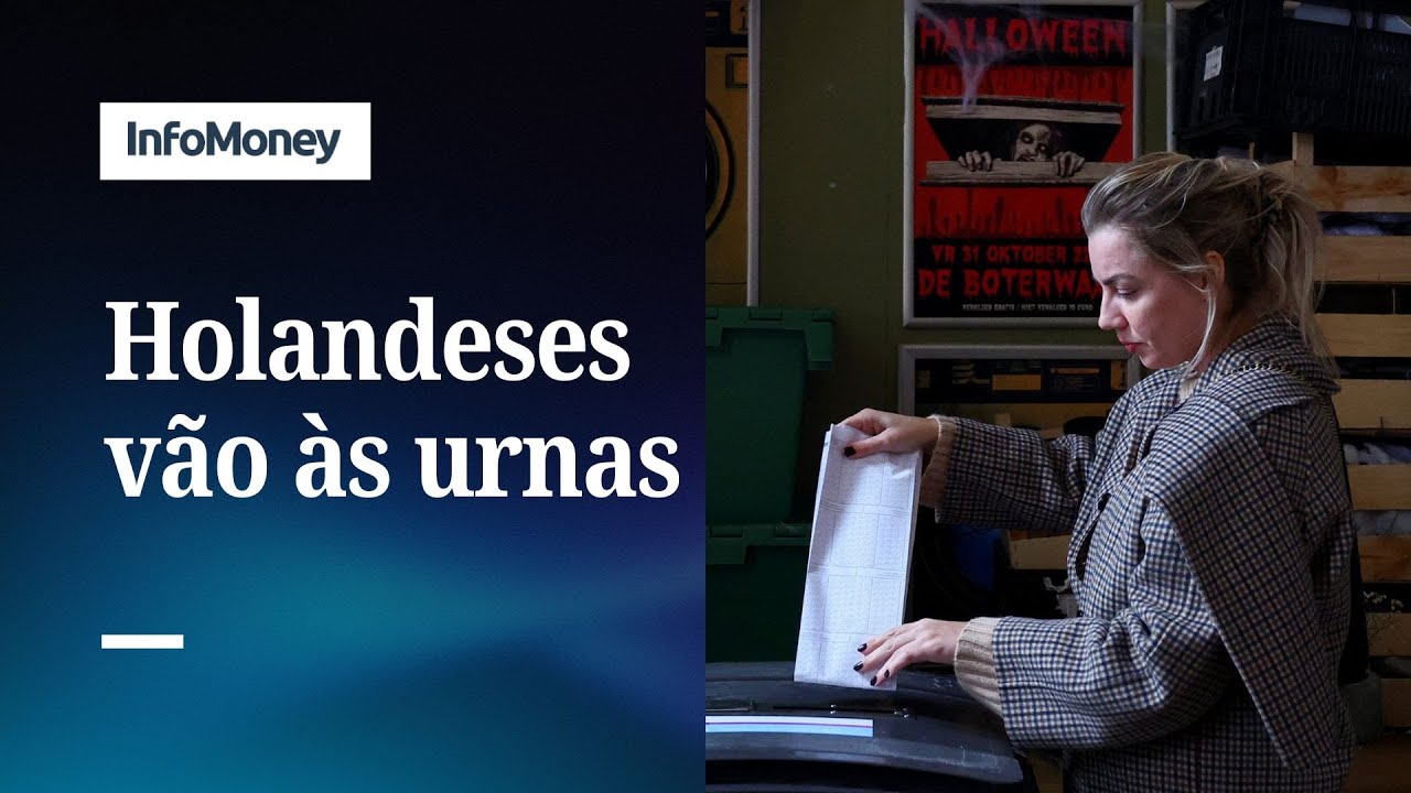 Eleição na Holanda pode definir futuro da extremadireita na Europa | InfoMoney News  TV Online Eleição na Holanda pode definir futuro da extrema direita na Europa | InfoMoney News