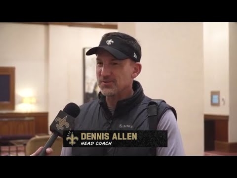 Saints Head Coach Dennis Allen Interview | 2022 NFL Scouting Combine video clip