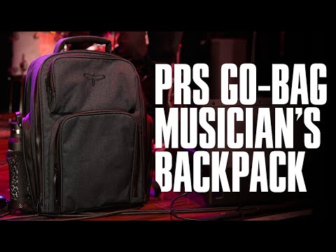 Introducing the PRS Go-Bag Musician's Backpack | PRS Guitars