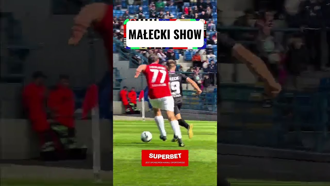 Małecki show w meczu legend wisły kraków! #show