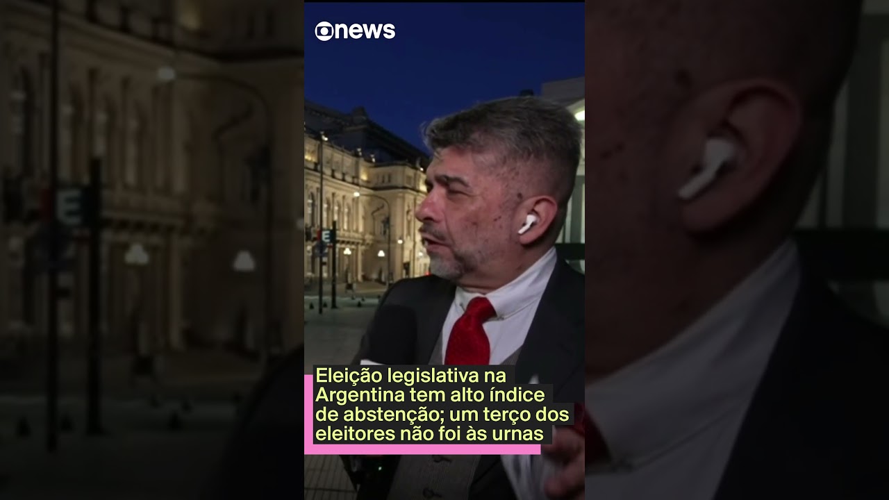 Eleição legislativa na Argentina tem alto índice de abstenção; um terço dos eleitores não votou