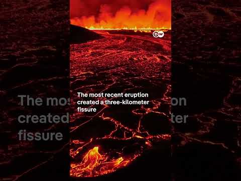 Iceland volcano erupts for the seventh time in less than a year | DW News