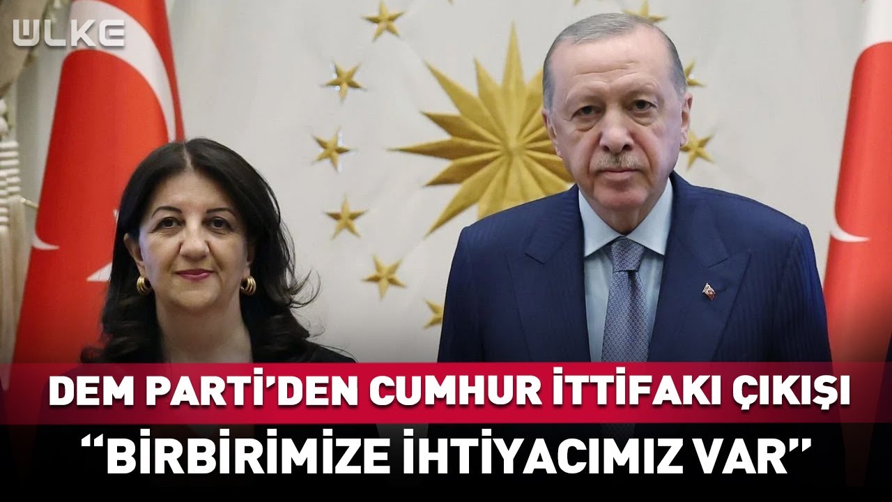 DEM Parti'den Cumhur İttifakı Çıkışı! #haber