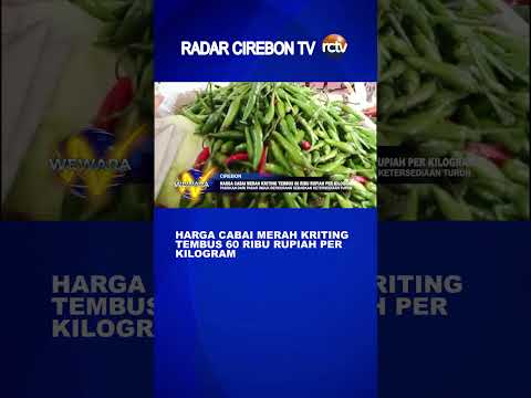 Harga Cabai Merah Kriting Tembus 60 Ribu Rupiah Per Kilogram
