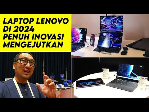 Laptop Windows + Android & Inovasi Unik Lainnya – Lenovo di CES 2024