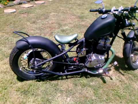 Chopper frame honda rebel #5